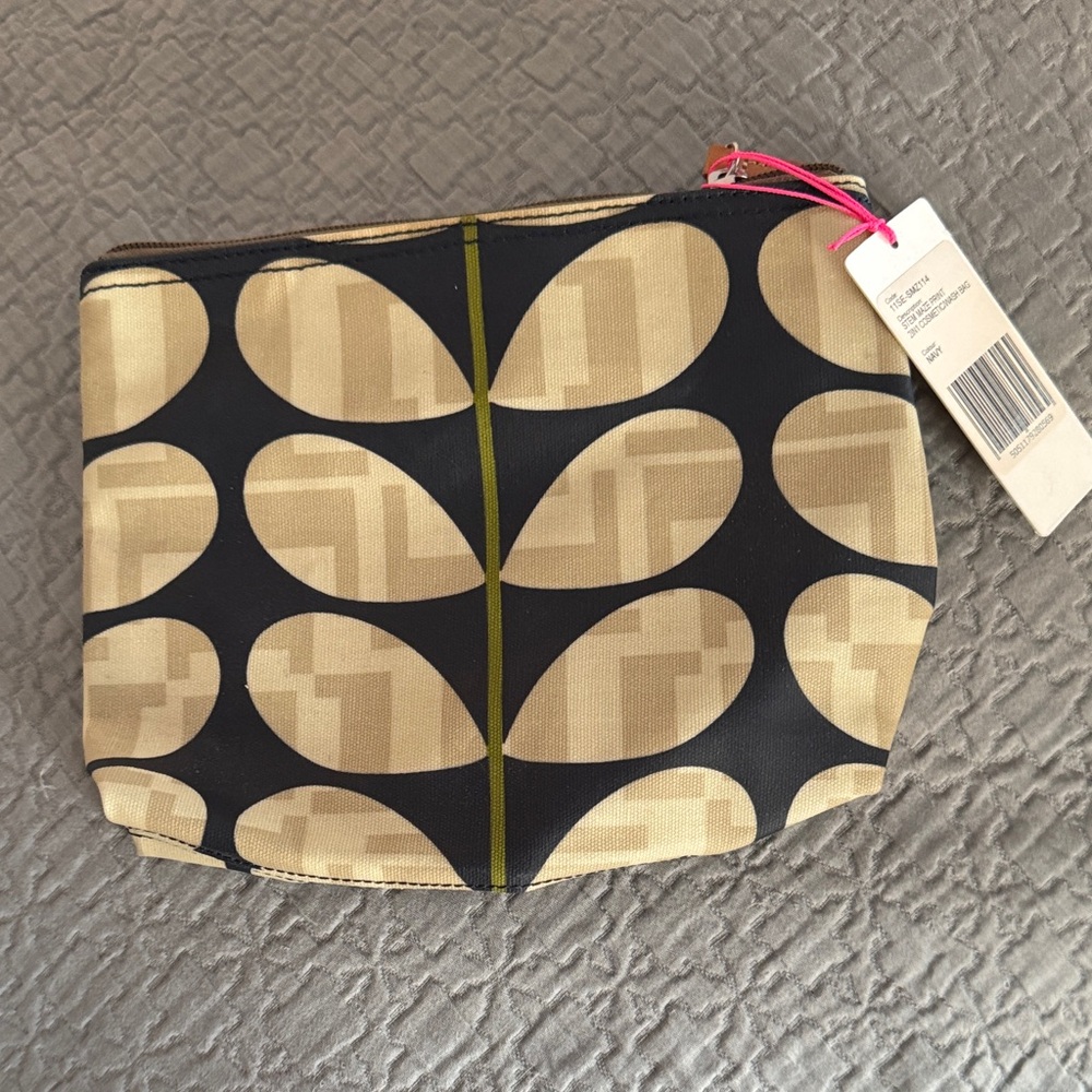 Orla Kiely cosmetics pouch